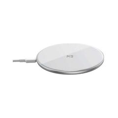 Бездротовий зарядний пристрій Baseus Simple 15W Білий (WXJK-B02) - фото товару 1