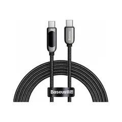 Кабель Baseus Display Fast Type-C to Type-C 100W 2M Чорний (CATSK-C01) - фото товару 1