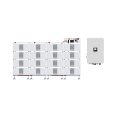Система Deye BOS-B Pro-A3 240.6 kWh (модуль 16.08 кВт·год. 15 шт.+ блок керування BOS-B-PDU-2 1 шт. + стійка Rack 1 комплект) + інвертор Deye SUN-80K-SG02HP3-EU-EM6