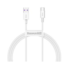 Кабель Baseus Tough USB 2.0 to Lightning 2A 1M Білий (CALZY-B02) - фото товару 1