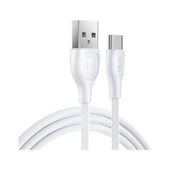 Кабель Remax Lesu Pro USB 2.0 to Type-C 2.1A 1M Белый (RC-160a-w) - фото товару 1