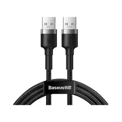 Кабель Baseus Cafule USB 3.0 Male для USB 3.0 Male 2A 1M сірий (CADKLF-C0G) - фото товару 1