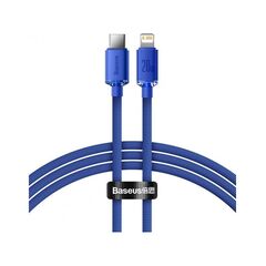 Кабель Baseus Crystal Shine Type-C to Lightning 20W 1.2M Синій (CAJY000203) - фото товару 1