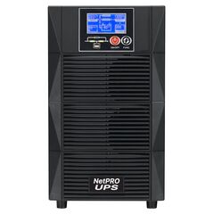 Джерело безперебійного живлення NetPRO 11 3KL, 3кВт, 37 А, 1 фаза, чиста синусоїда, 190×426×336 мм, 12 кг без АКБ