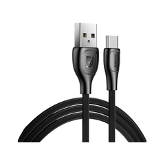 Кабель Remax Lesu Pro USB 2.0 to Type-C 2.1A 1M Черный (RC-160a-b) - фото товару 1