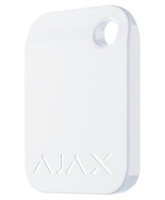 Захищений безконтактний брелок для клавіатури AJAX Tag - 3 шт. (white) - фото товару 1