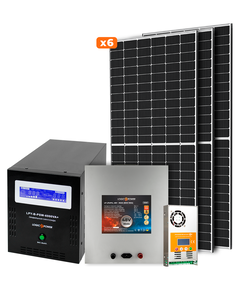 Сонячна електростанція (СЕС) 4kW АКБ 4.3kWh (літій) 100 Ah Преміум - фото товару 1