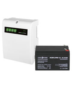 Блок безперебійного живлення з АКБ GV-004-UPS-A-1202-3A-9Ah - фото товару 1