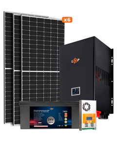 Сонячна електростанція (СЕС) 2.5kW АКБ 3.3kWh (літій) 140 Ah Преміум - фото товару 1