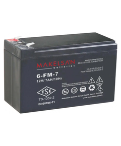 Акумулятор Makelsan 6-FM-7 12V 7Ah AGM - фото товару 1