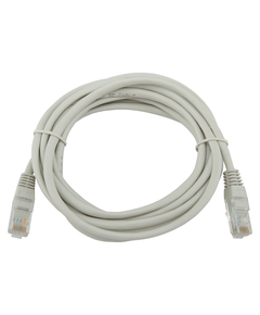 Патч-корд литий UTP RJ45 кат. 5Е 3 м (серый) - фото товару 1
