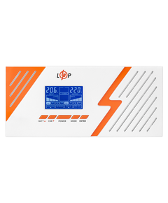 ДБЖ з правильною синусоїдою 12V LPM-PSW-1500VA (1050Вт) White - фото товару 1