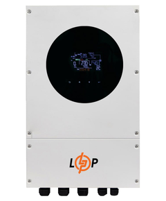 Гібридний сонячний інвертор (ДБЖ) LPW-V IV WP-6000VA (6000Вт) 48V 120A MPPT 120-450V ON-OFF GRID IP65 - фото товару 1