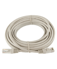 Патч-корд литий UTP RJ45 кат. 5Е 7 м (серый) - фото товару 1