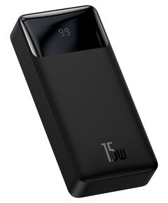 Зовнішній акумулятор Baseus Bipow Digital 15W 20000mAh Чорний (PPDML-J01) - фото товару 1