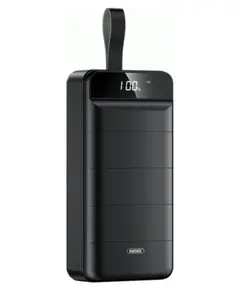 Зовнішній акумулятор Remax Leader 22.5W LED light 30000mAh Чорний (RPP-183) - фото товару 1