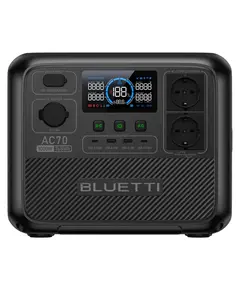 Зарядна станція BLUETTI AC70, 1000W, 768Wh, EU - фото товару 1