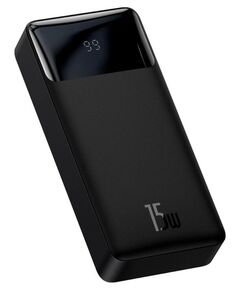 Зовнішній акумулятор Baseus Bipow Digital Display 20000mAh 15W Черный (PPBD050101) - фото товару 1