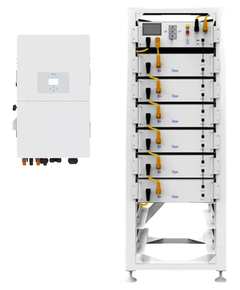 Система накопичення енергії Deye 30 кВт: інвертор SUN-30K-SG01HP3-AU-BM4 (1 шт) + блок керування BOS-G-PDU-2 (1 шт) + акумулятор BOS-G25 Pro (6 шт) + стійка... - фото товару 1