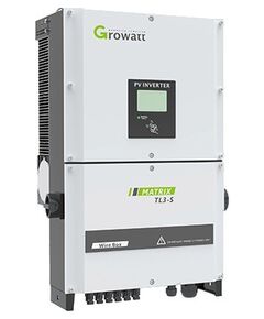 Мережевий інвертор Growatt, модель 20000 TL3-S, 20 кВт, 2 МРРТ, графічний дисплей та групу захисту - фото товару 1