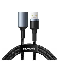 Кабель Baseus Cafule USB 3.0 Male для USB 3.0 Female 2A 1M сірий (CADKLF-B0G) - фото товару 1