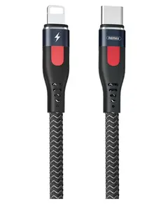 Кабель Remax Lesu Pro Aluminum Alloy Type-C to Lightning PD 20W 1M Черный (RC-188i) - фото товару 1