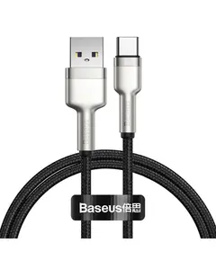Кабель Baseus Cafule USB 2.0 to Type-C 66W 1M Чорний (CAKF000101) - фото товару 1