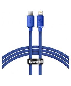 Кабель Baseus Crystal Shine Type-C to Lightning 20W 1.2M Синій (CAJY000203) - фото товару 1
