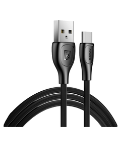 Кабель Remax Lesu Pro USB 2.0 to Type-C 2.1A 1M Черный (RC-160a-b) - фото товару 1