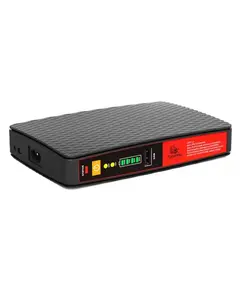 Мини-ИБП для роутера 12000 mAh с PoE — вид спереди