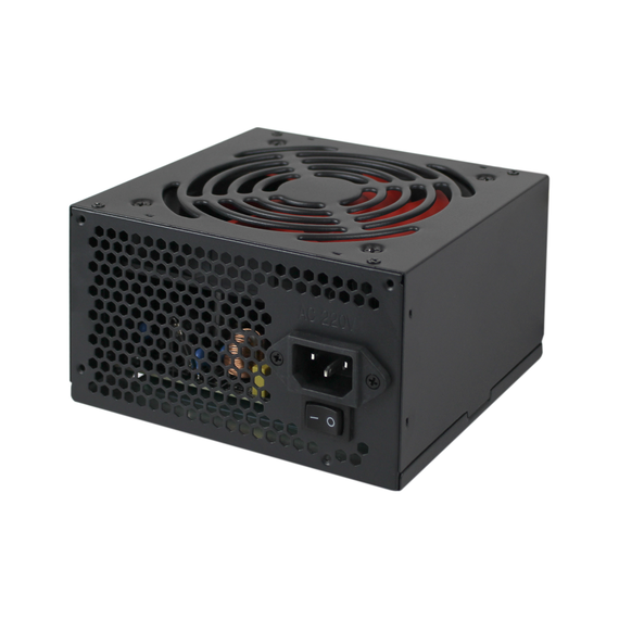 Компьютерный блок питания ATX-550W, 12см, 4xSATA, PCI Dх2 6PIN 24 pin power - фото товара 1