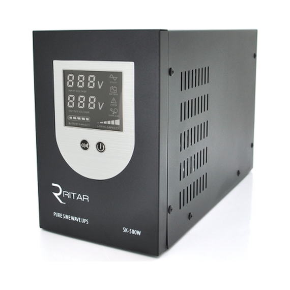 ДБЖ Ritar SK-800VA LCD (500 Вт) - фото товару 1