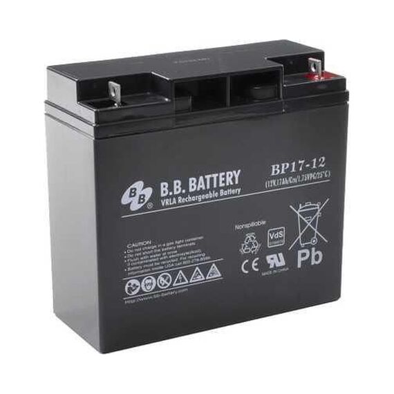 Акумулятор BB Battery BP17-12 AGM - фото товару 1