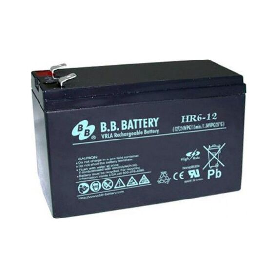 Акумулятор BB Battery HR6-12 AGM - фото товару 1