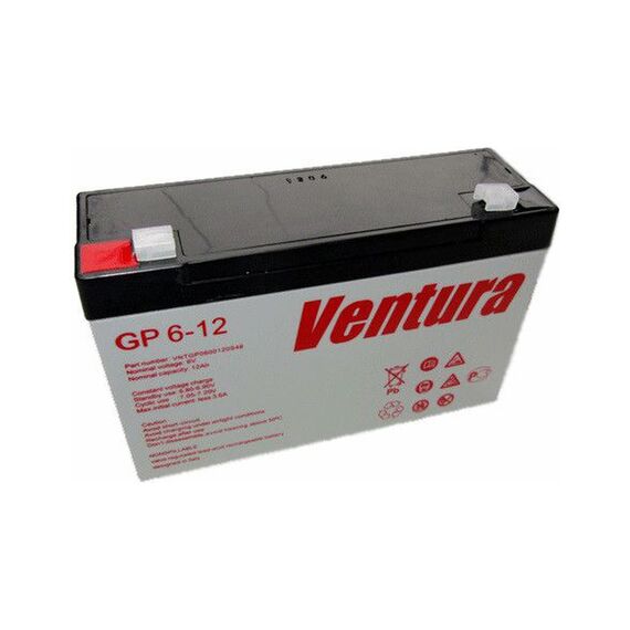Аккумулятор Ventura GP 6-12 AGM - фото товара 1