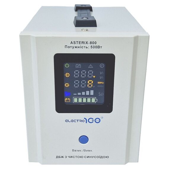 ДБЖ Electro100 Asterix 800 (500 Вт) - фото товару 1