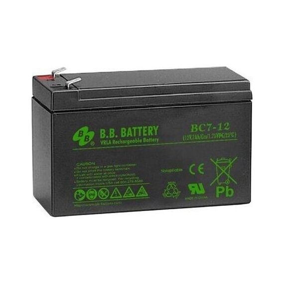 Акумулятор BB Battery BС7-12 AGM - фото товару 1