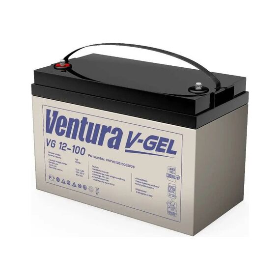 Акумулятор Ventura VG 12-100 GEL (гелевий) - фото товару 1