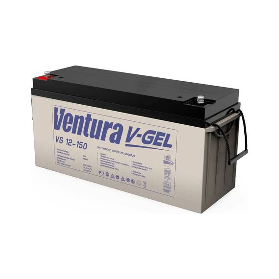 Акумулятор Ventura VG 12-150 GEL (гелевий) - фото товару 1