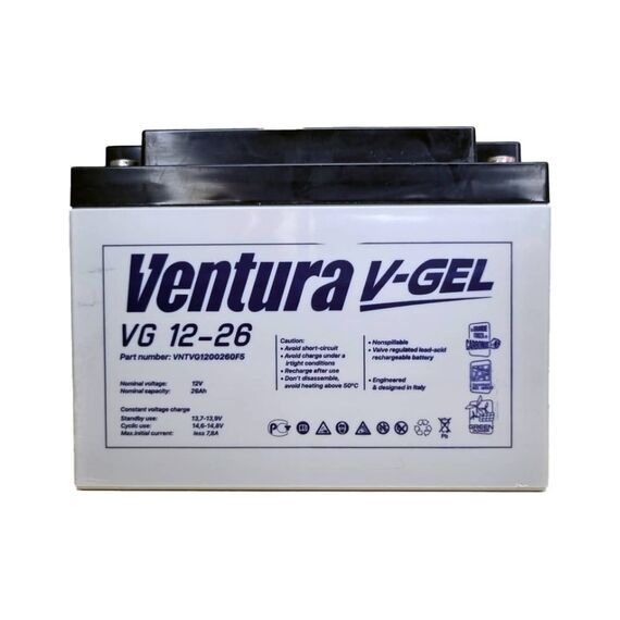 Аккумулятор Ventura VG 12-26 GEL - фото товара 1