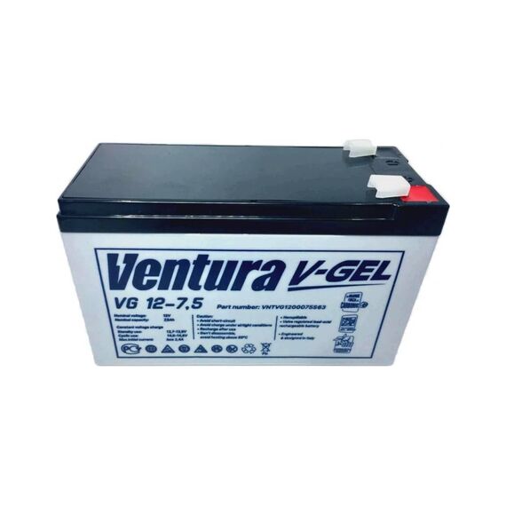 Аккумулятор Ventura VG 12-7,5 GEL - фото товара 1