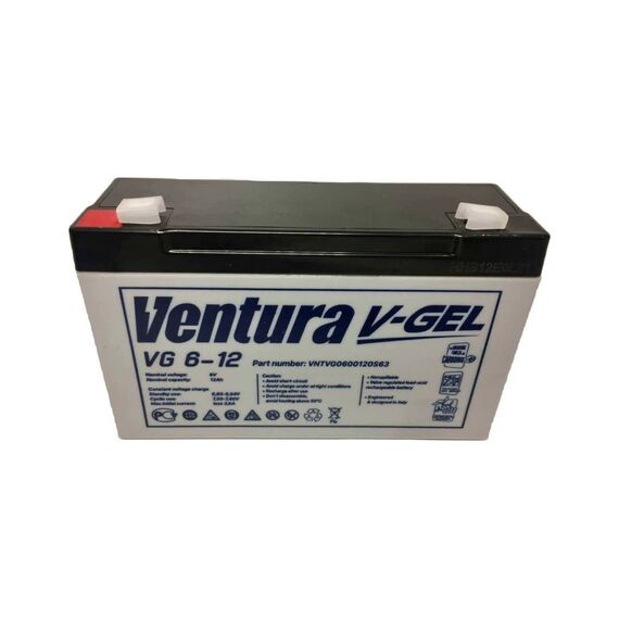 Аккумулятор Ventura VG 6-12 GEL - фото товара 1