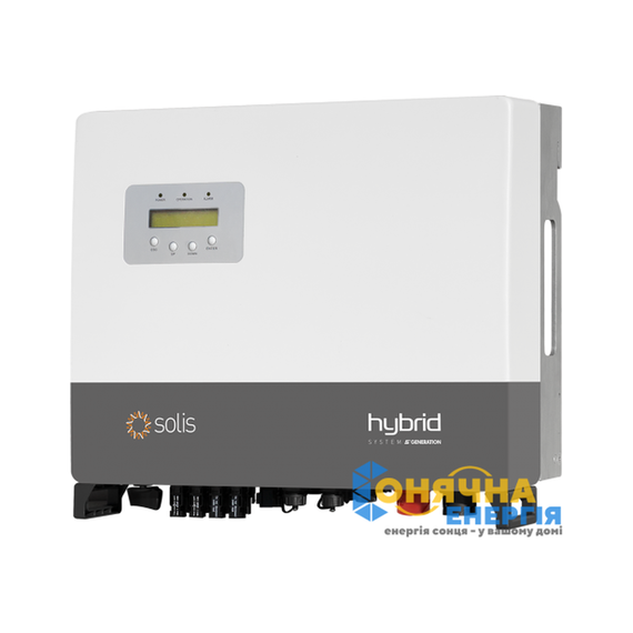 Гибридный инвертор Solis RHI-3P10K-HVES-5G - фото товара 1