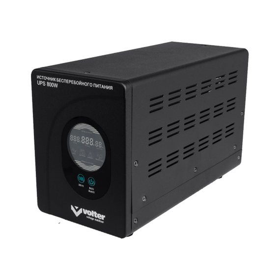 Источник бесперебойного питания Volter UPS-800 (500 Вт) - фото товара 1