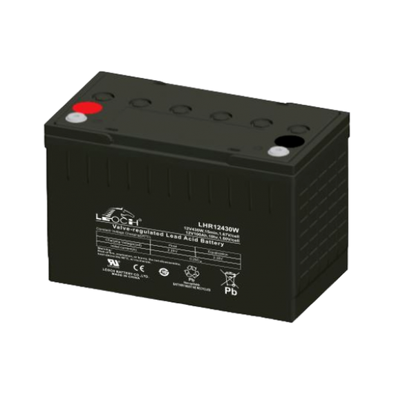 Акумуляторна батарея Leoch LHR12430W 12V 100Ah - фото товару 1