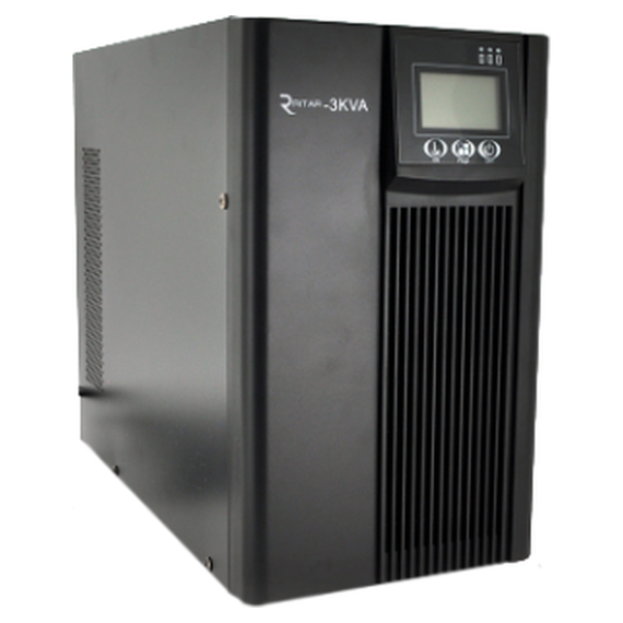 Источник бесперебойного питания Ritar Online PT-3KL-LCD, RACK 3000VA (2700 Вт), 96 В, 5А (под наружные аккумуляторы) - фото товара 1