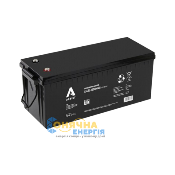 Акумуляторна батарея AZBIST GEL ASGEL-122000M8 12V 200Ah - фото товару 1