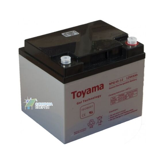 Акумуляторна батарея Toyama NPG45-12 - фото товару 1