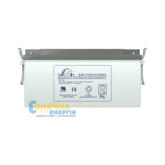 Акумуляторна батарея Leoch DJM 12150 (150 Ah) - фото товару 1