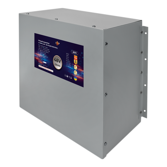 Аккумулятор LP LiFePO4 48V (51,2V) - 230 Ah (11776Wh) (BMS 200A/100A) металл - фото товара 1
